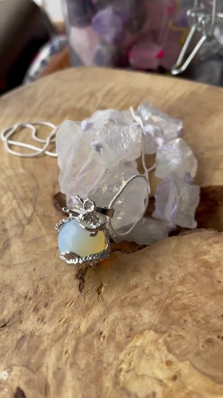 Angara Natural Moonstone Solitaire Pendant Necklace for Women, Girls in Angara Natural Moonstone Solitaire Pendant Necklace for Women, Girls in