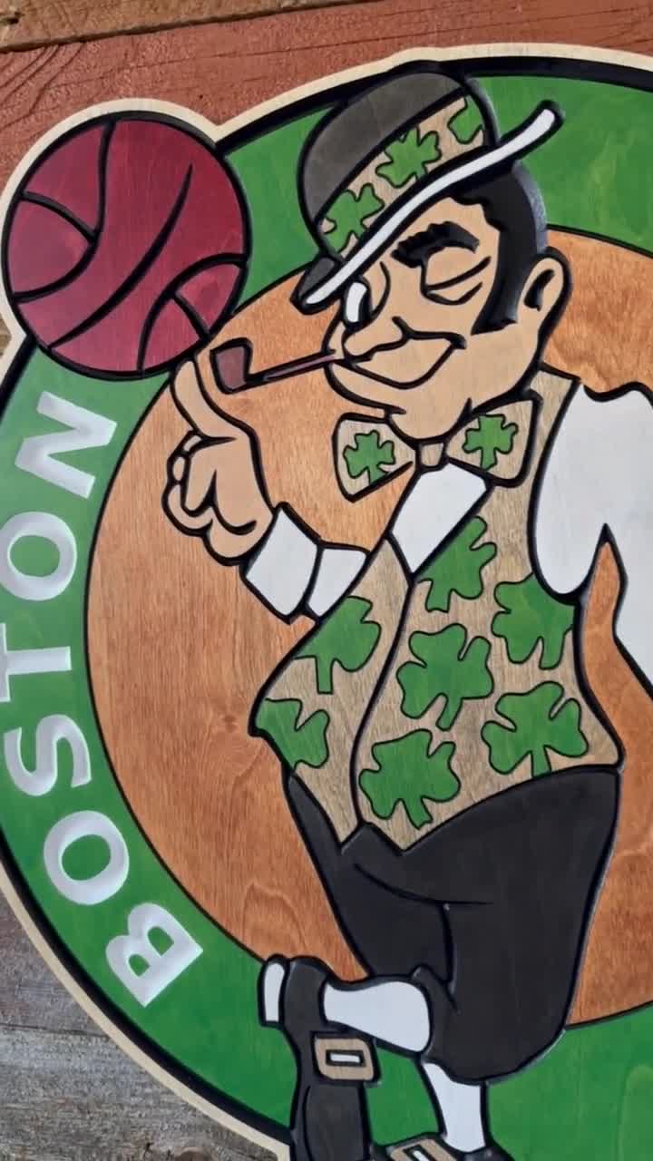 ボストン セルティックス ユニーク カスタム限定版 木製サイン - Etsy 日本