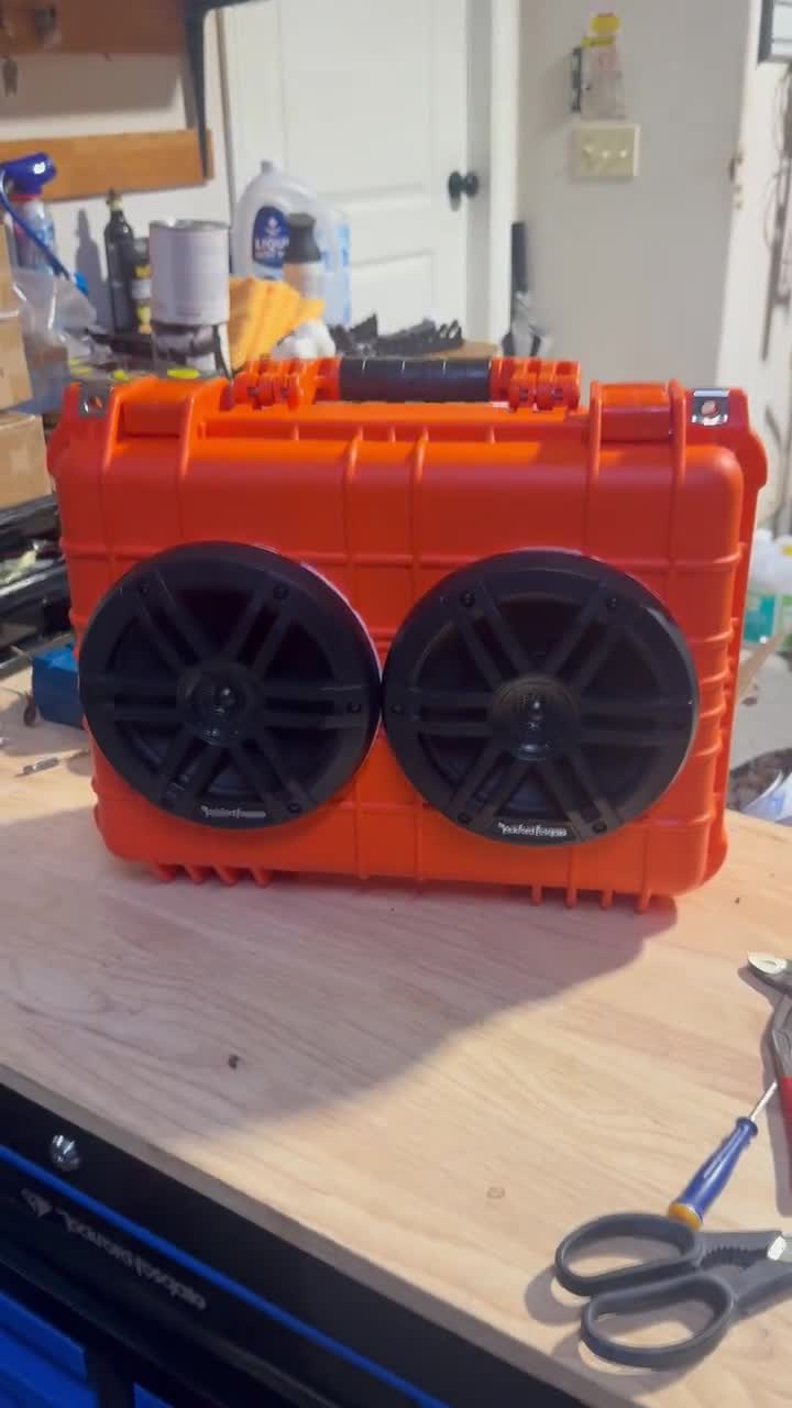 Par de espaciadores para altavoces Apache 3800 Dual de 6,5" video poster