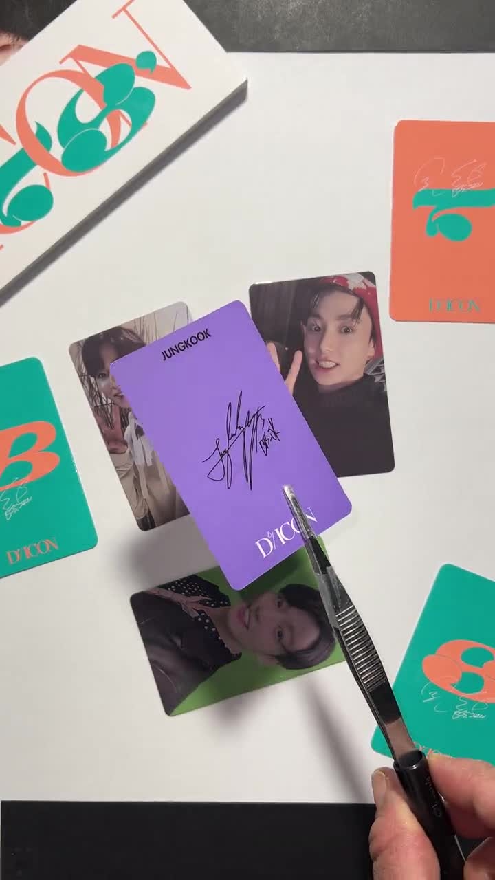 Bts Dicon D'festa Jungkook Photocard - Etsy