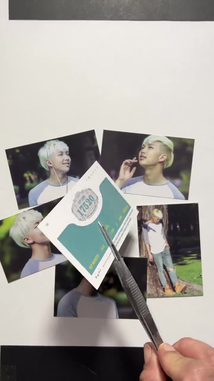 Bts 2 Muster Zip Code 17520 Rm Photocard - Etsy