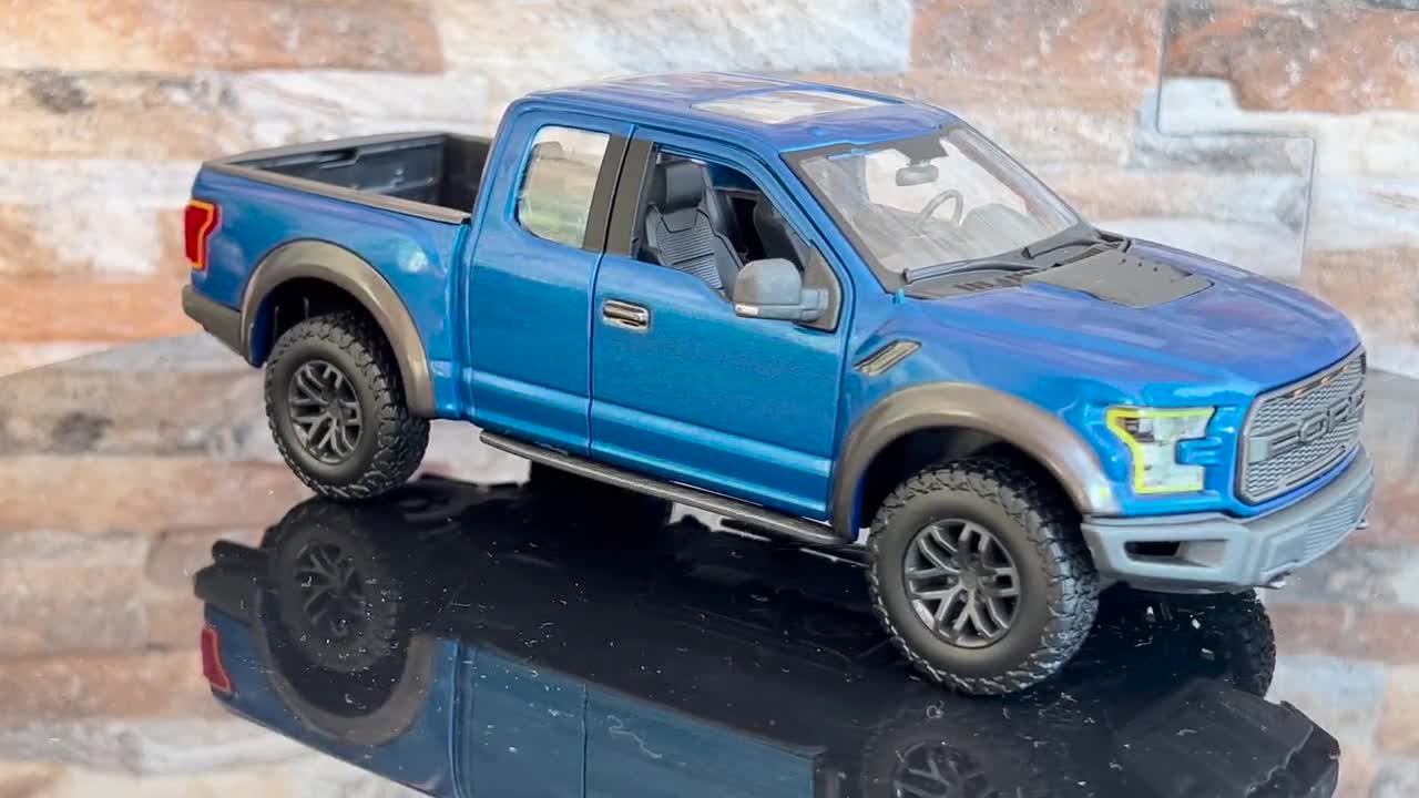 Ford F-150 Raptor 2017, Model Car, 1/24 Diecast Car, 1/24 Scale