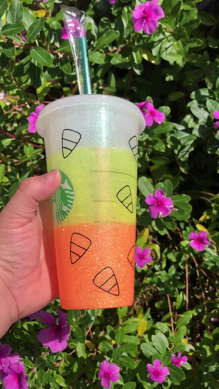 Candy Corn Starbucks Cold Cup! – BaileyBargainStudio