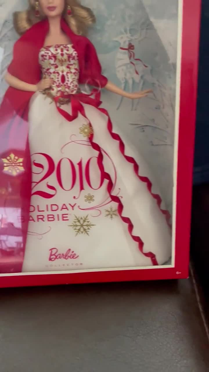 2010 Holiday Barbie Doll Collector's Edition by Mattel - Etsy