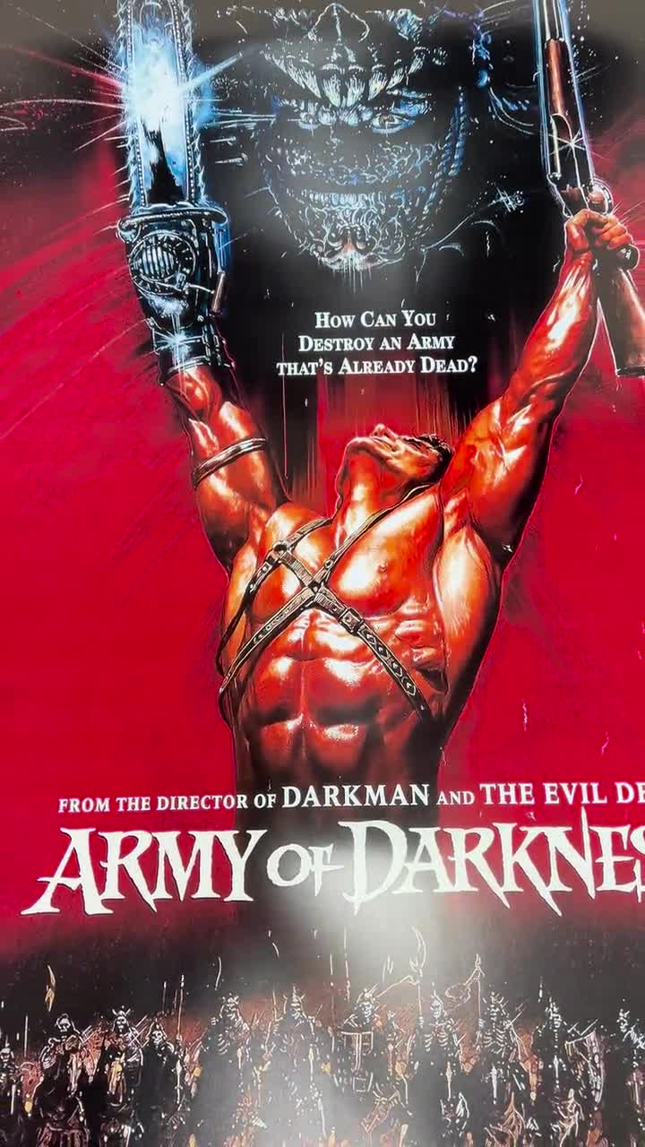 アーミー・オブ・ダークネス映画ポスター、24x36 - Etsy 日本