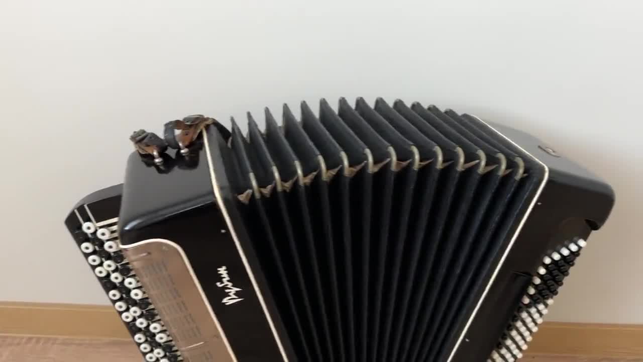 Russian Converter Bayan Rubin, Free Bass Stradella, Tula Accordion