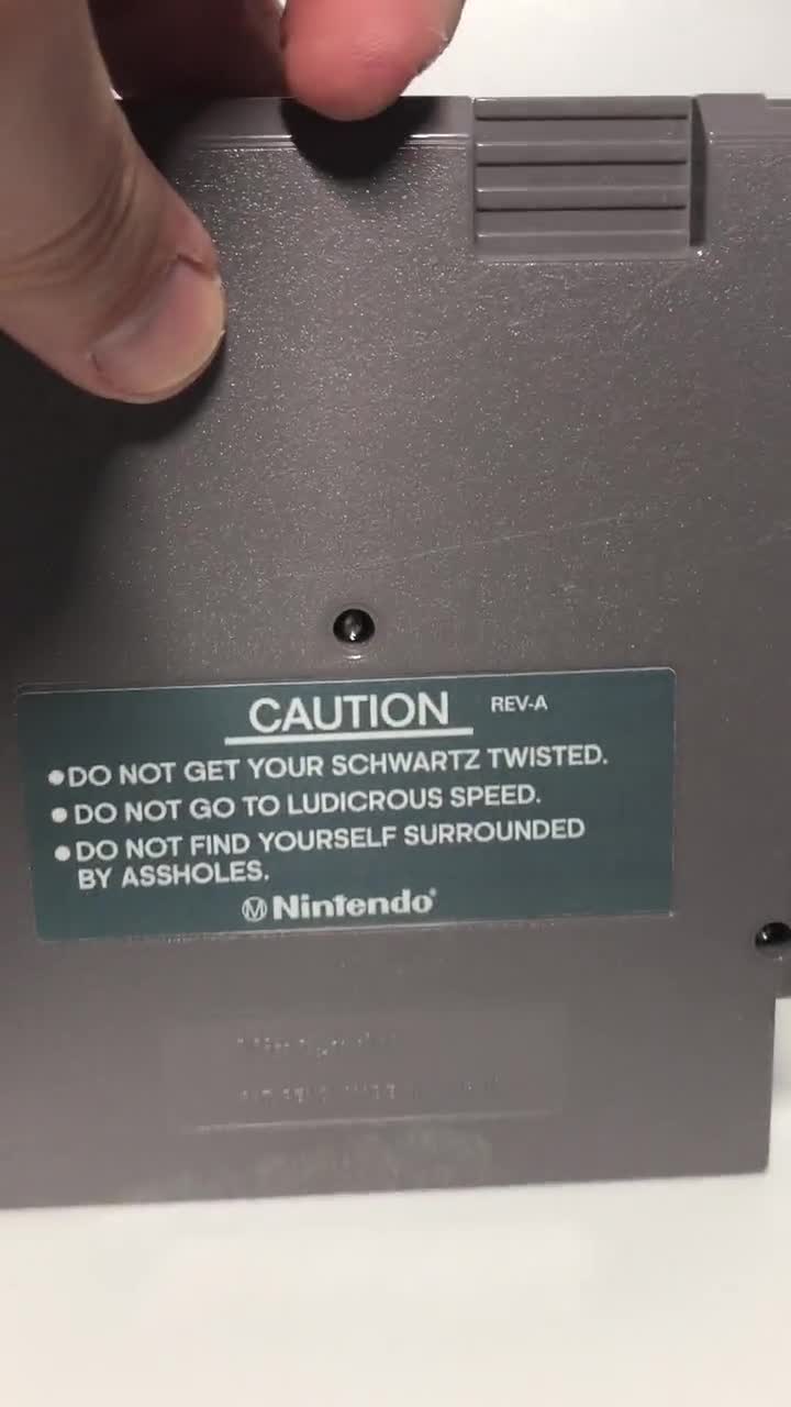 N64 Friday Nintendo 64 Custom Video Game Cartridge - Front AND Back Labels  - Ice Cube Chris Tucker 1995 Comedy Parody Item