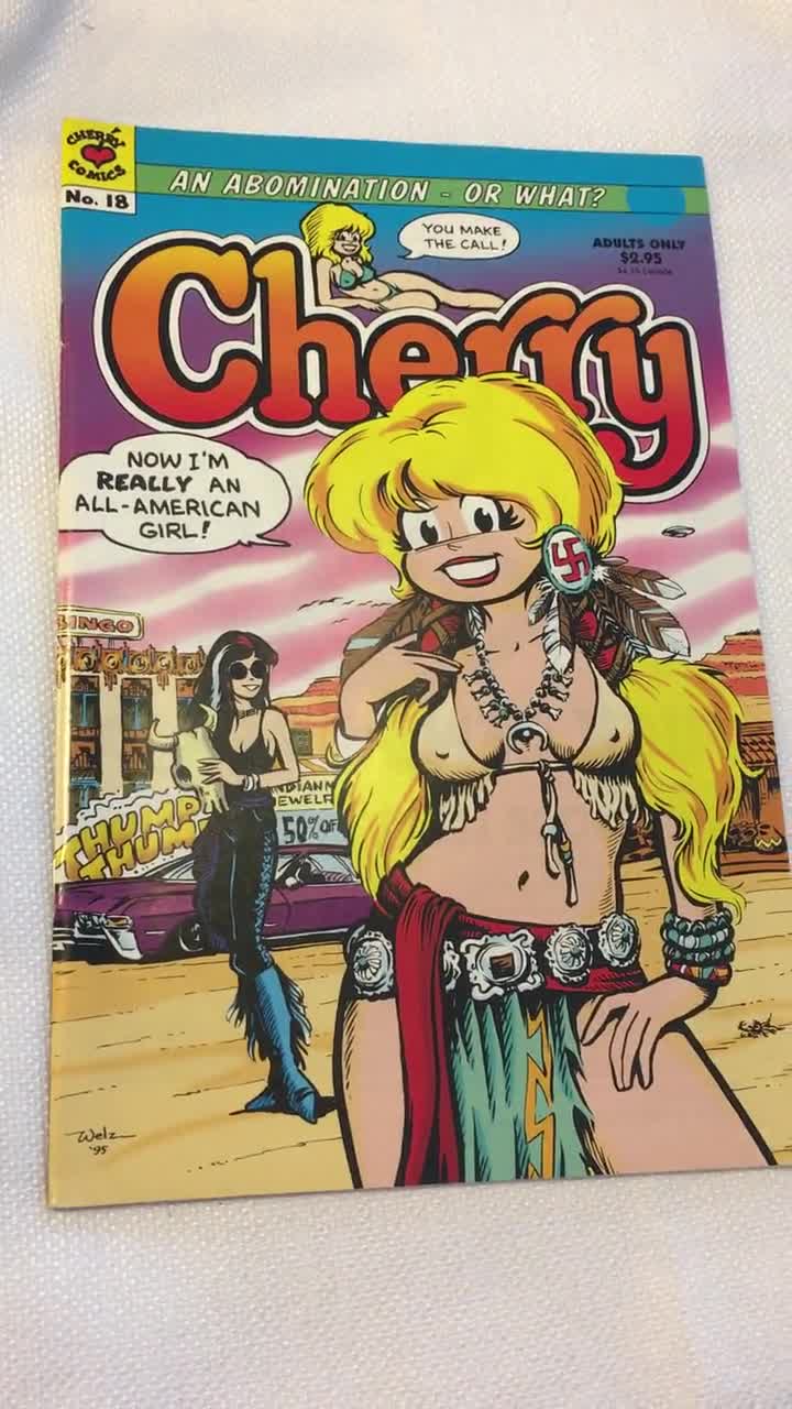 Cherry #18 No. 18 1999 Poptart Larry Welz Comics Adult Comic Book Fine  Condition Cherry Comics Erotic Fantasy