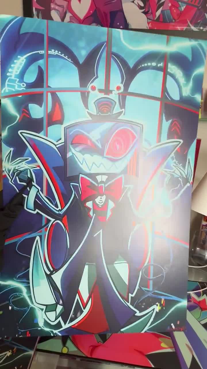 Amazon.co.jp: Hazbin Hotel ハズビンホテルポスター「VEES