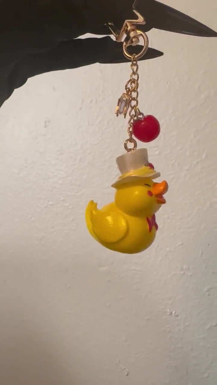 Lucifer Duck Keychain Hazbin Hotel Made to Order Denmark