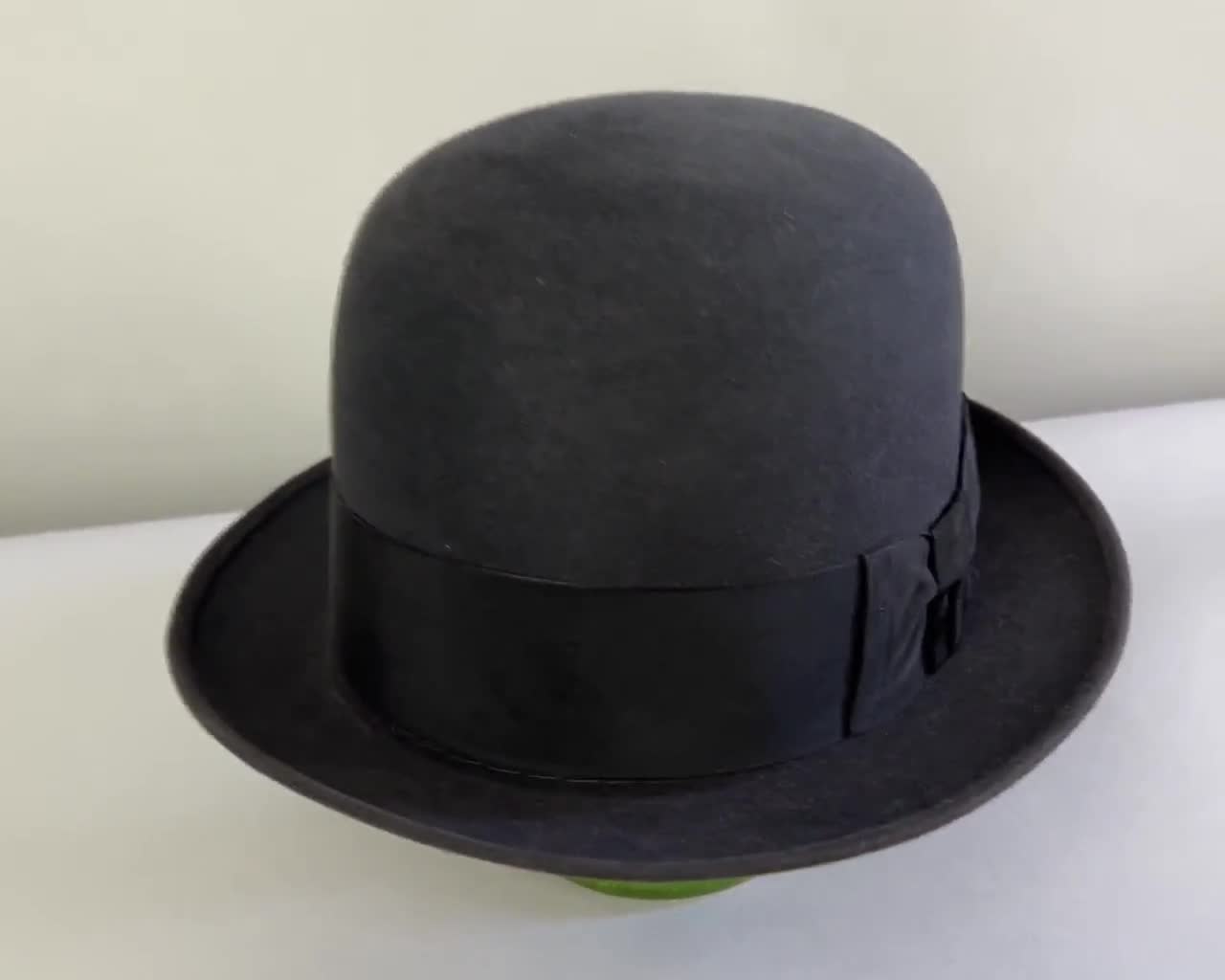 1940s Brilliant Bowler Hat | Vintage 40s 