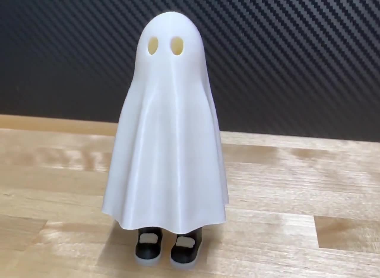 Zou Ghost Halloween Ghost With Shoes 3D Printed Ghost 3D 