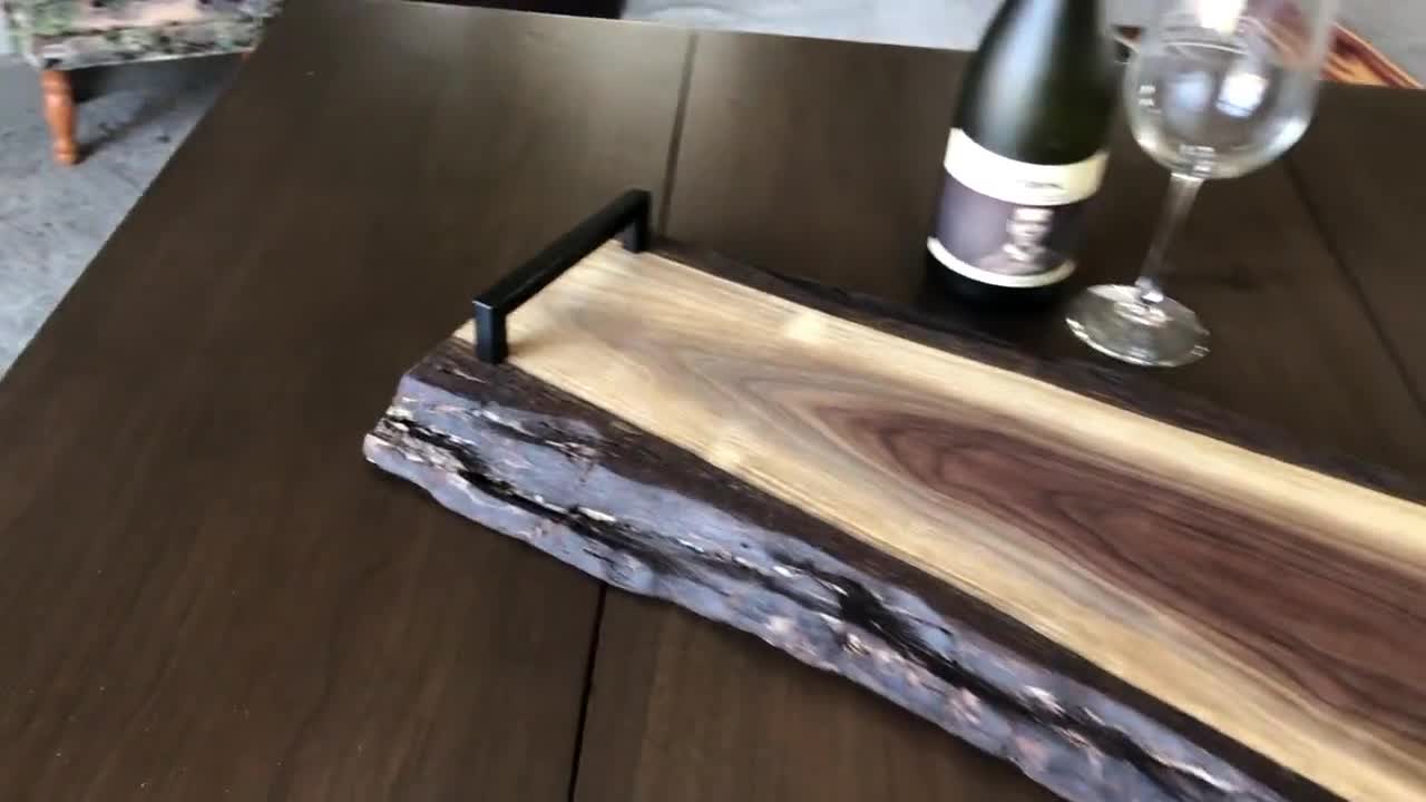 Personalized Charcuterie Board - Black Walnut – Bees and Trees MN