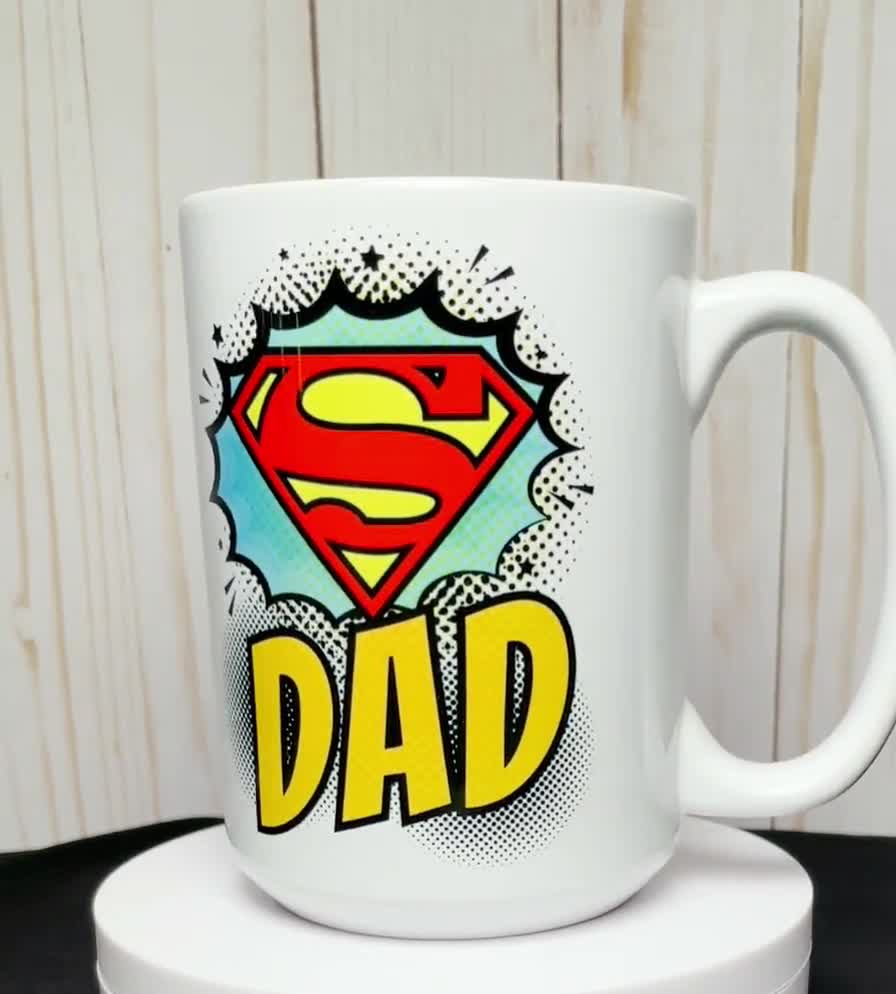 Super Mom Superman Logo Ceramic Mug 11oz