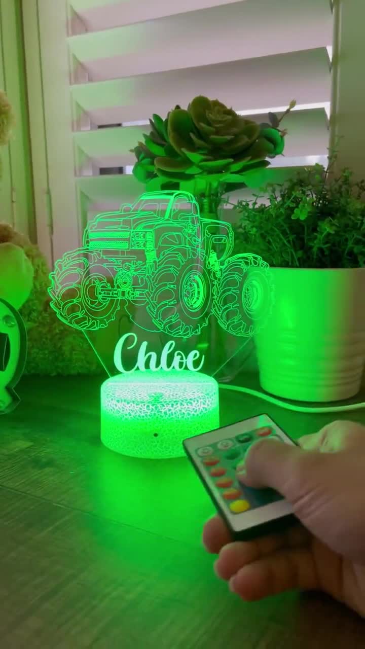 Personalised MAGICAL UNICORN Night Light Gift for Kids Birthdays Nursery  Decor for Baby Good Night Lamp Christmas Present 
