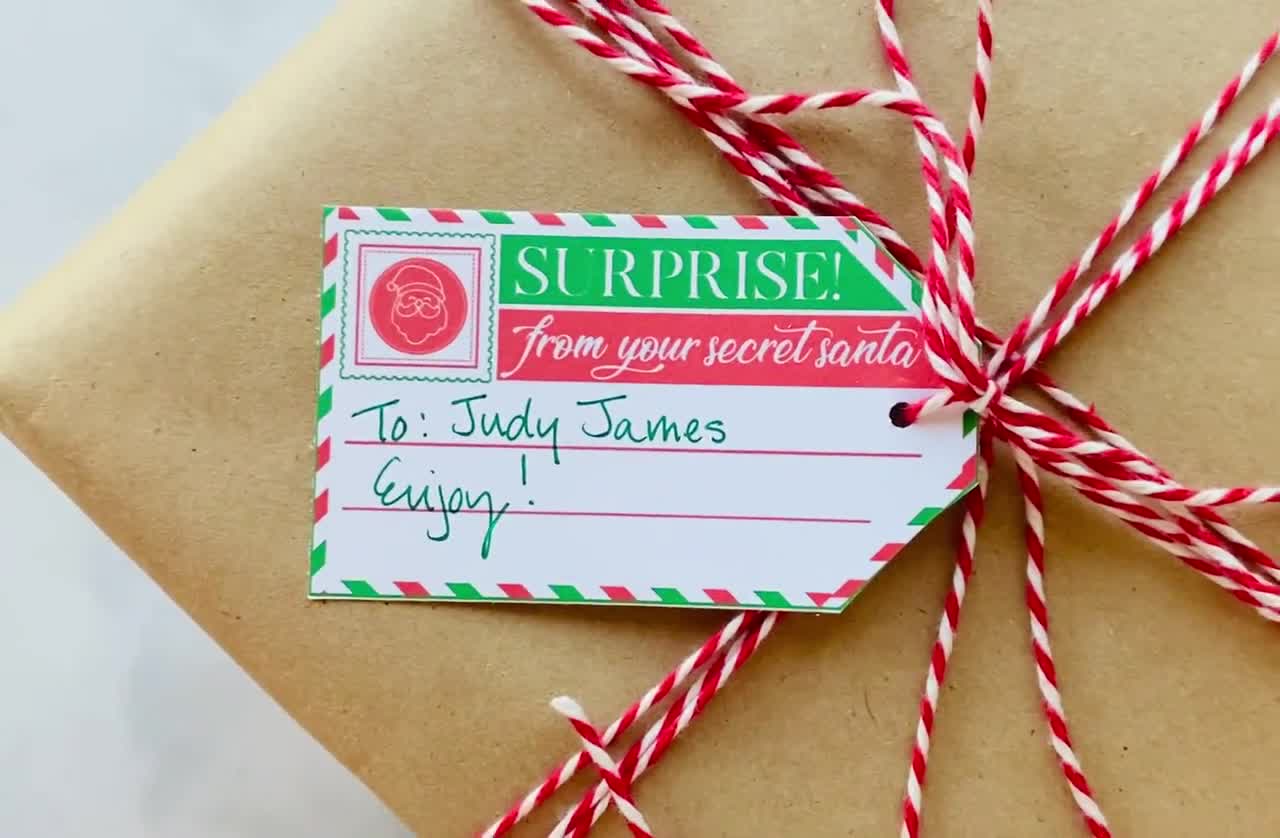 Printable Gift Tags - Holiday Gift Tags