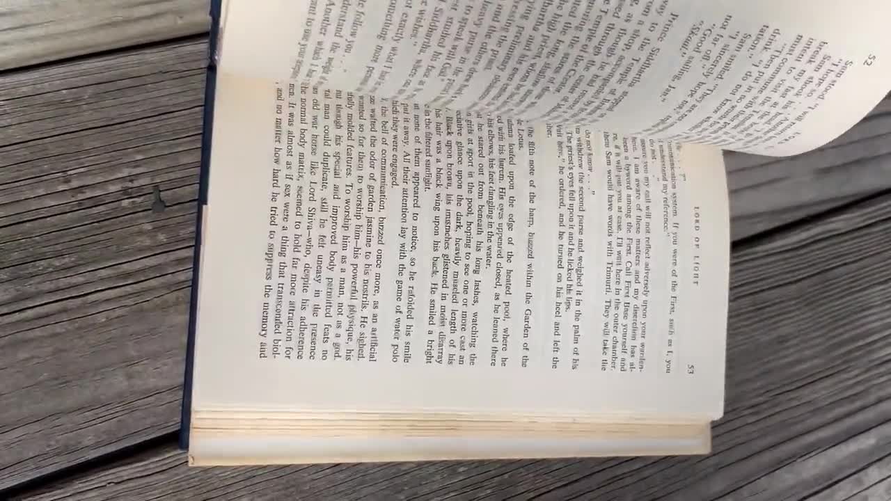 Lord of Light, Roger Zelazny, Sci-fi Hardcover 1967, Book Club