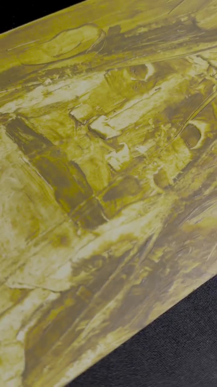 Oil Stick and Cold Wax Painting on Paper; ROGUE: Being, No.17 video poster