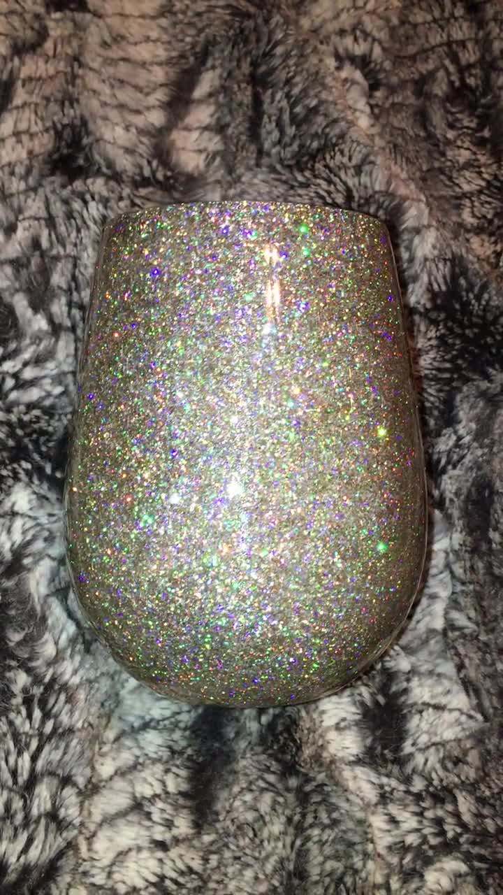 Single Color GLITTER YETI decals/customization Not Included 80