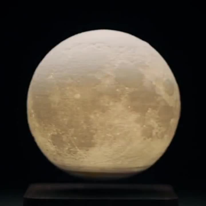 MOON LIGHT/ムーンライト Magnetic levitation Moon Lamp,dimmable Magnetic Levitation Night Light ,floating