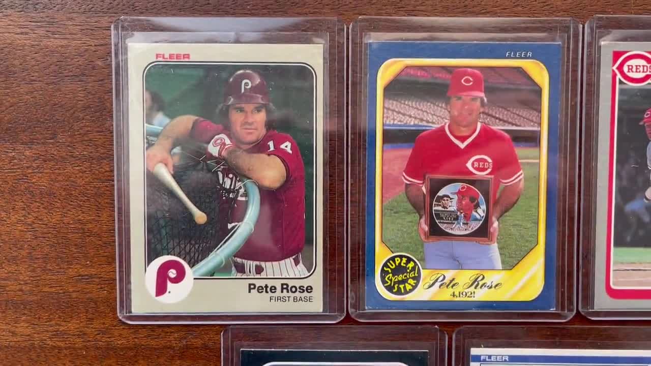 Lot Detail - Circa 1985 Pete Rose Cincinnati Reds Worn