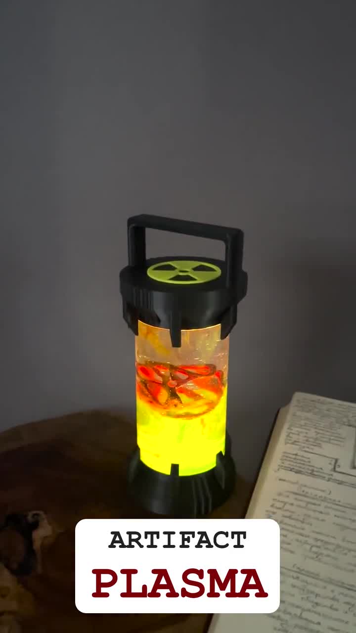 Artifact Container Lamp – STALKER Inspired LED Light - Cosplay
