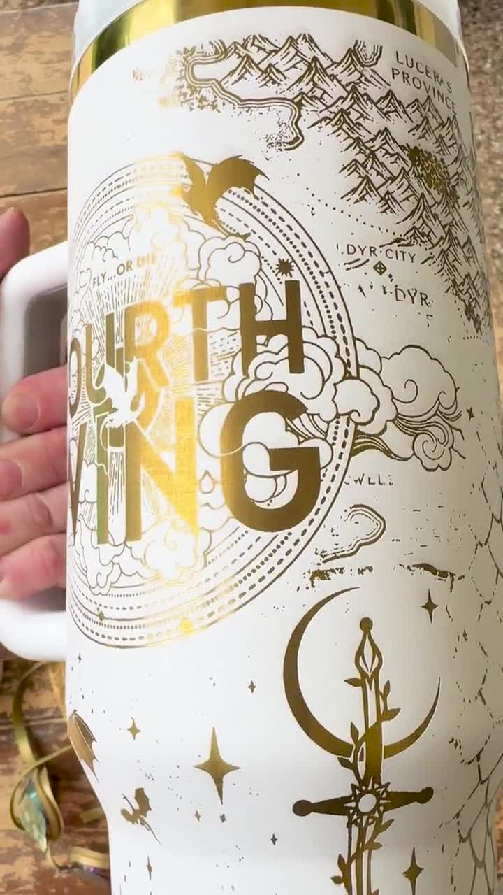 Custom Lily Floral Stanley© Engraved Tumbler Flowers Stainless Steel Cup Nature Lover Gift video poster