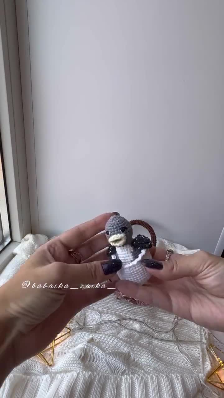 PDF Crochet Swaalow's Nest Pattern, Amigurumi Bird, Amigurumi