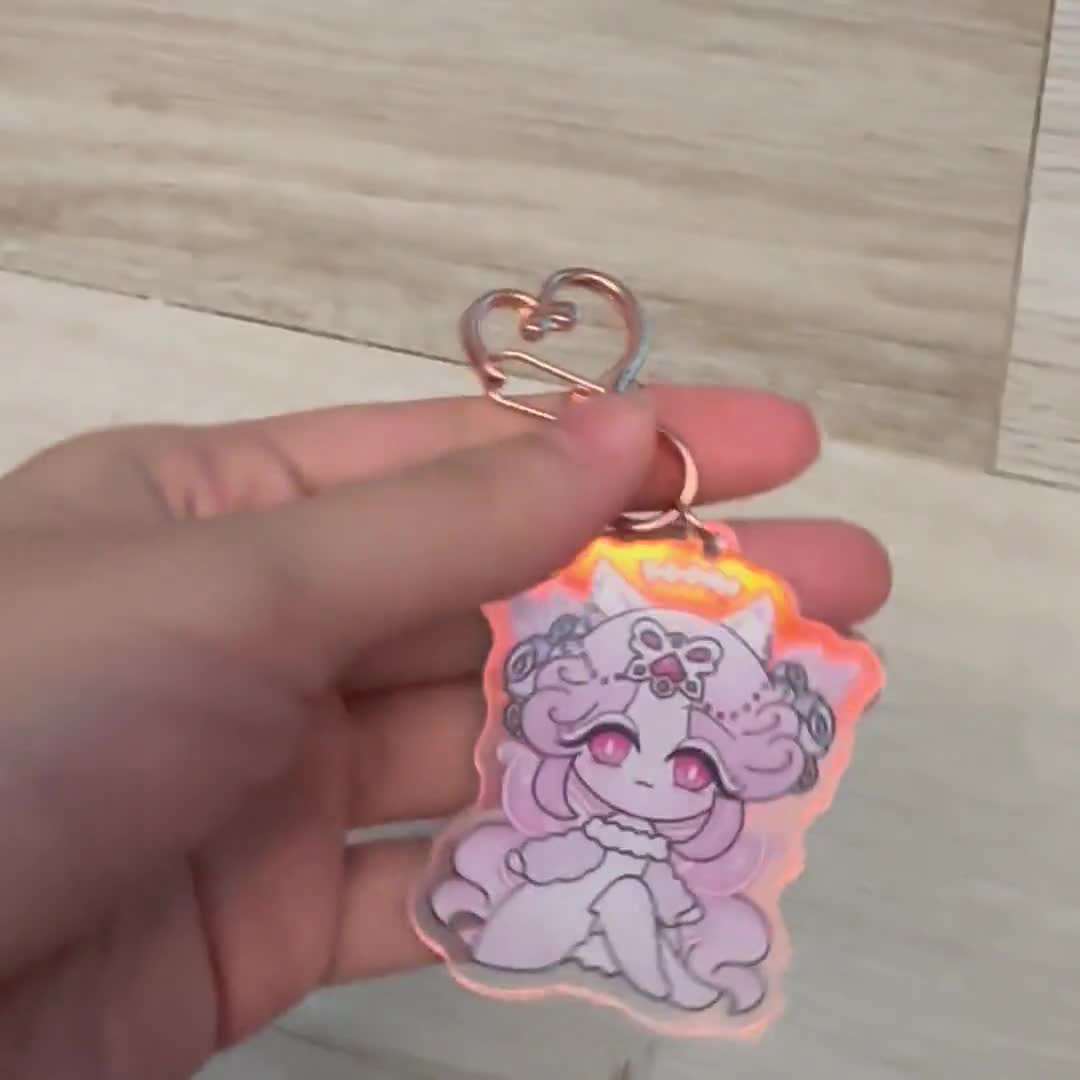 Cookie Run Kingdom Acrylic Stand & Keychain: Eternal Sugar Cookie