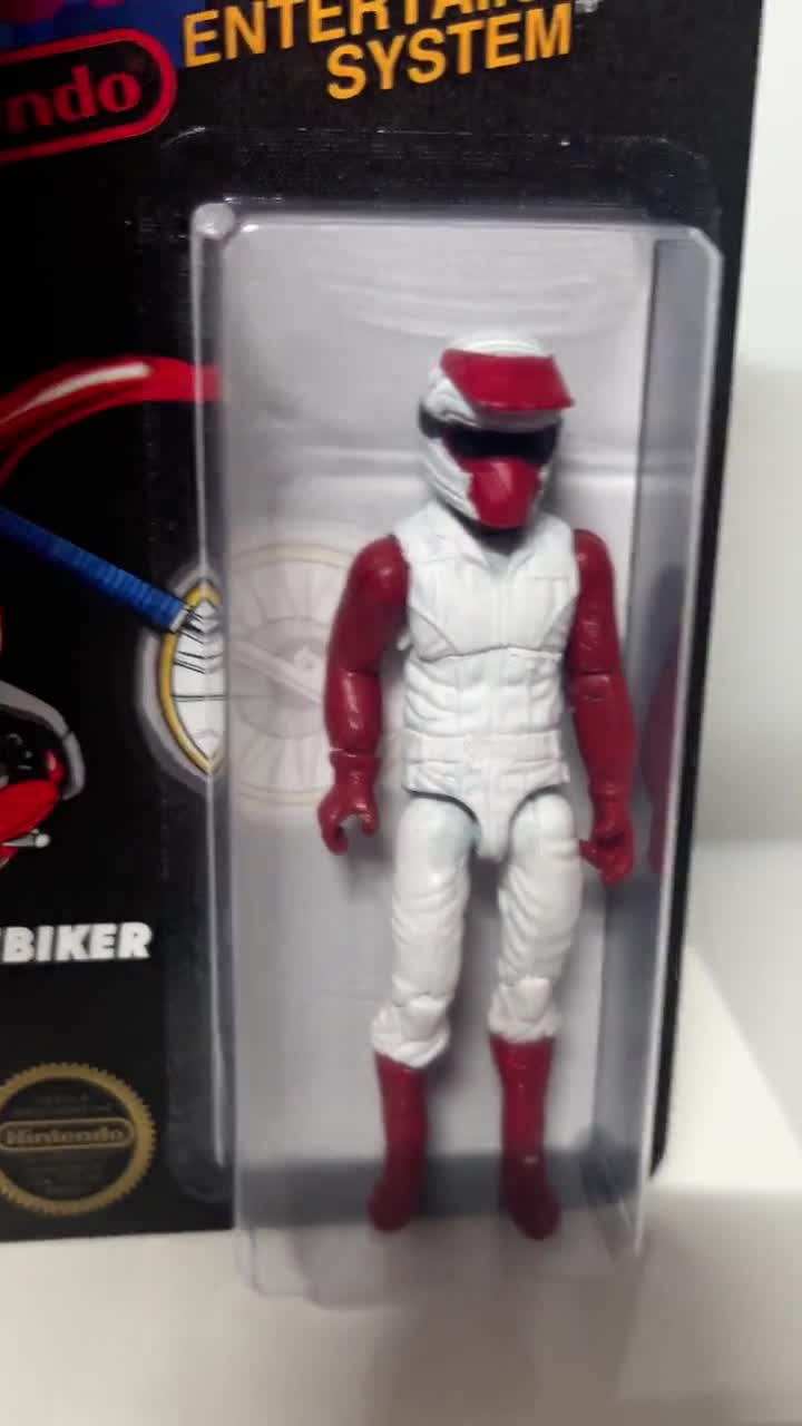 Excitebike NES Custom Action Figure: One-off Collectible - Etsy