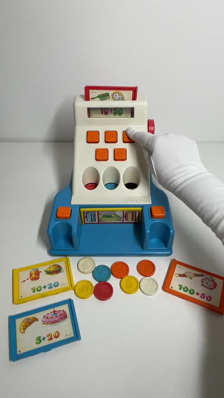 Voerschep kunststof blauw schepmodel