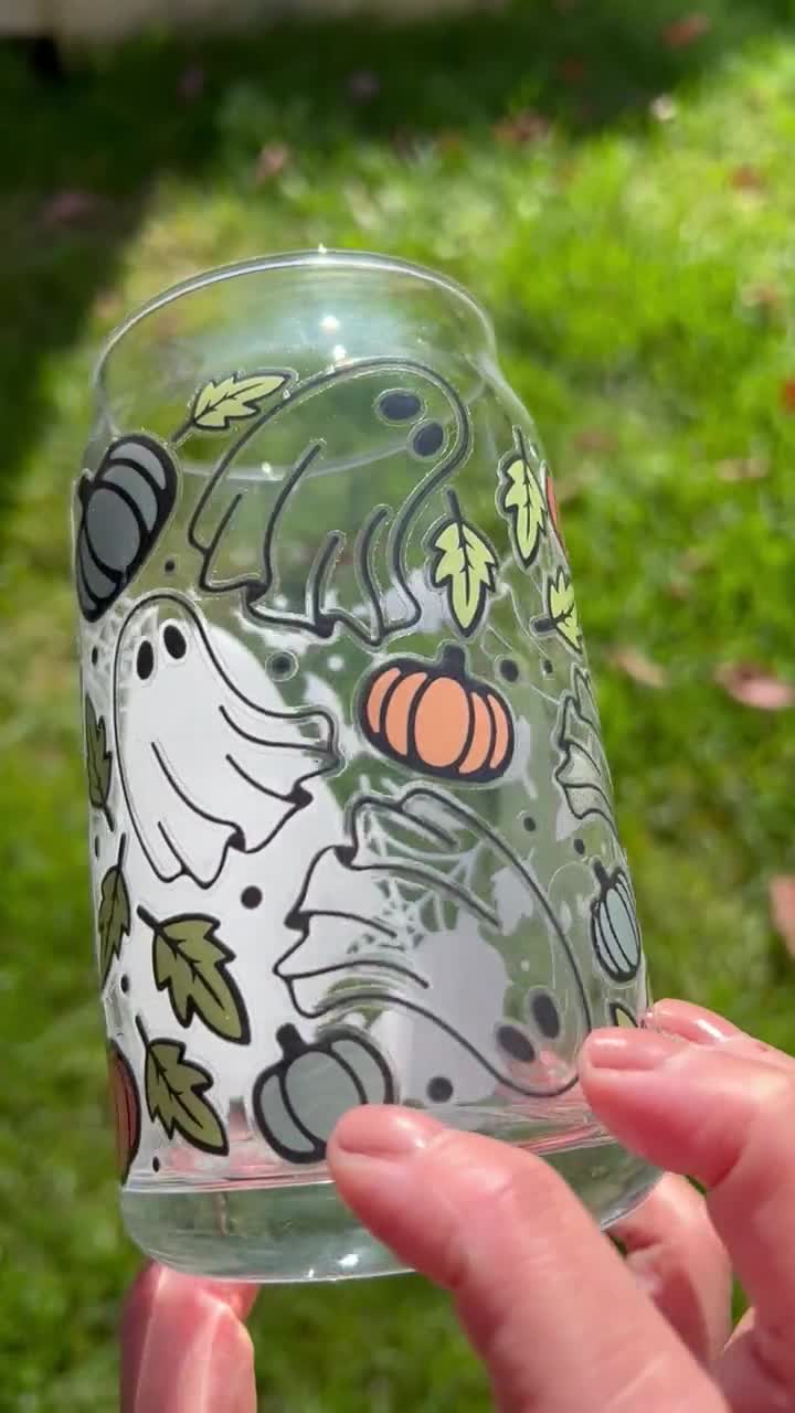 Dog Ghost Can Glass Cup – Charlotte's Pet