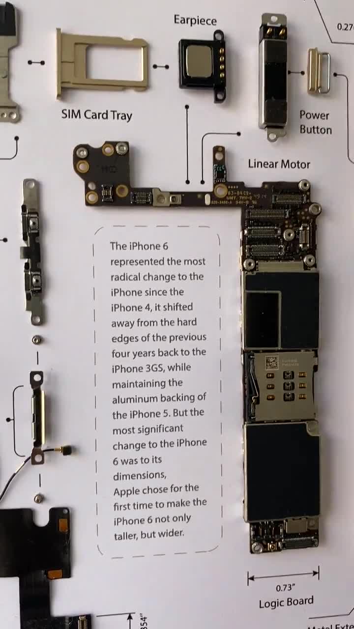 iPhone6 Plus ゴールド ジャンクアート junk011 Apple iPhone6plus ゴールド 128GBジャンク - メルカリ