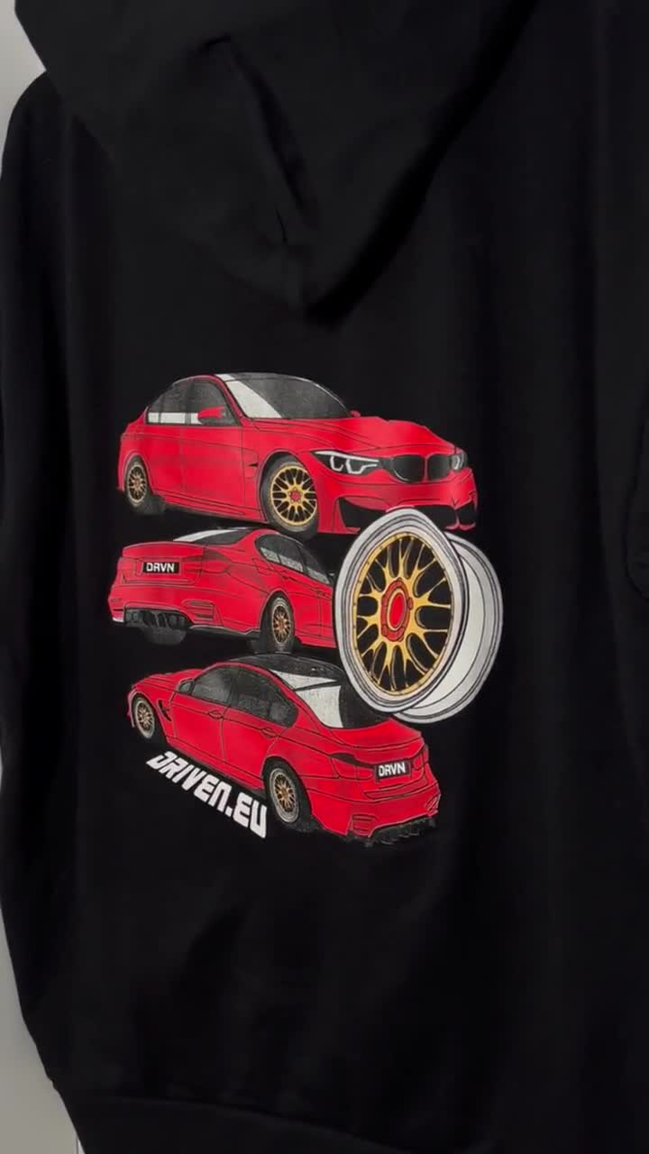 Sweat à capuche BMW M3 : édition de lancement Melbourne/BBS, édition limitée video poster