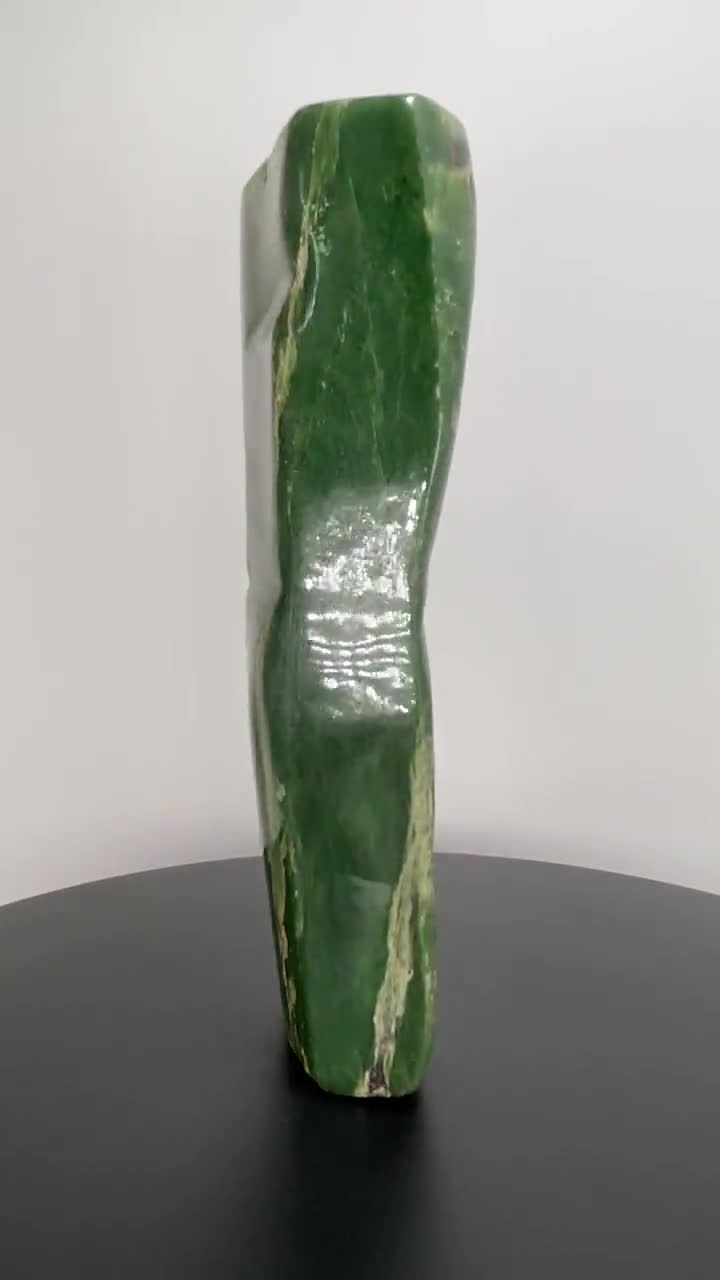 Nephrite Jade Natural Stone Free Form Over 1 Pound 6.2