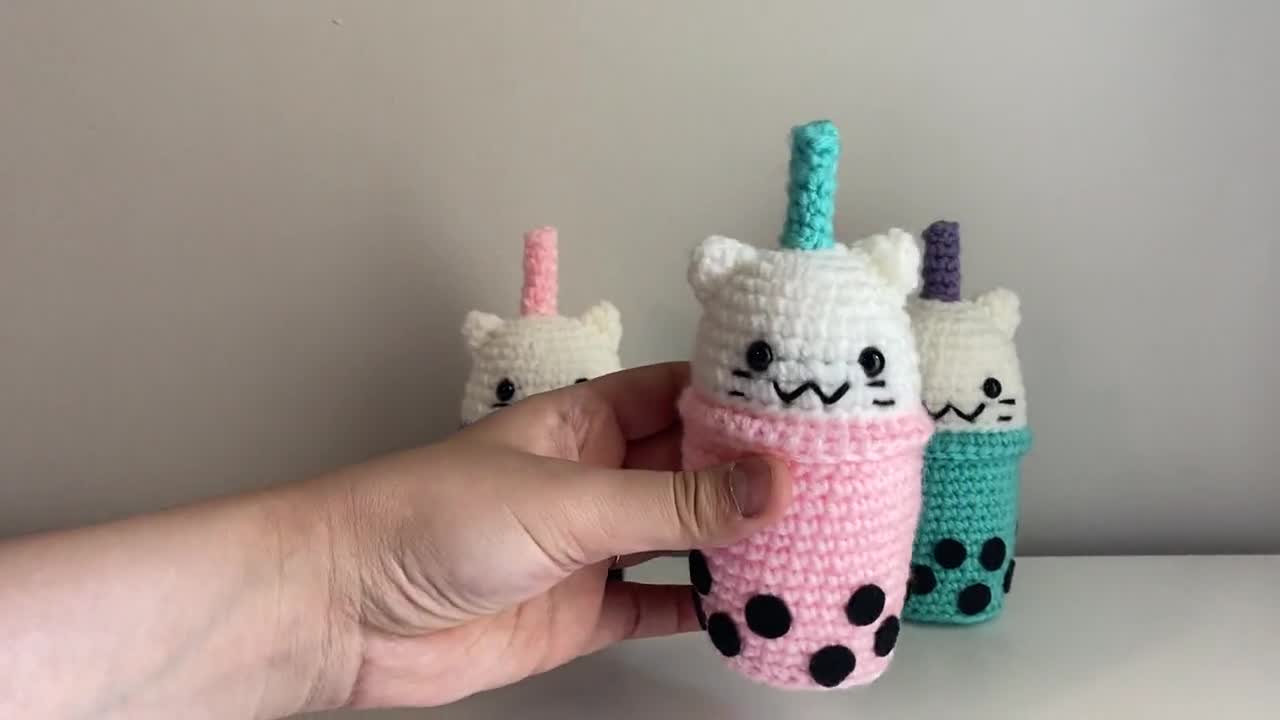 Boba cat amigurumi pattern ⋆ A little love everyday