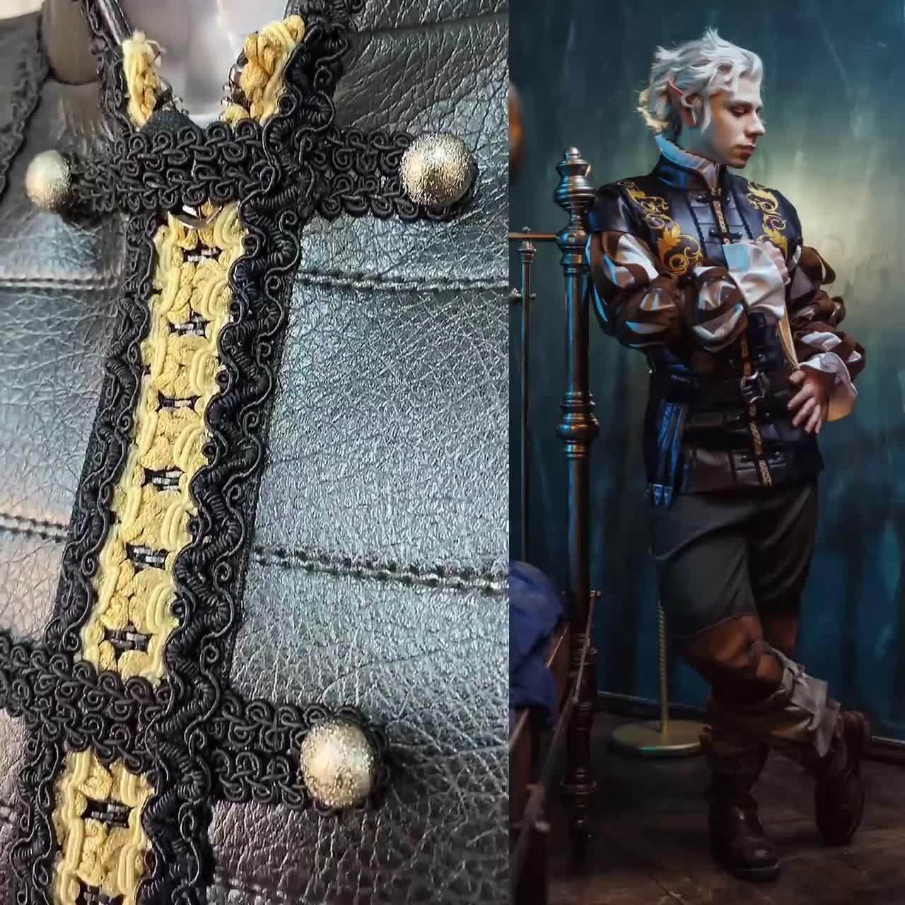 Baldur's Gate 3 Astarion Cosplay Vampire Costume
