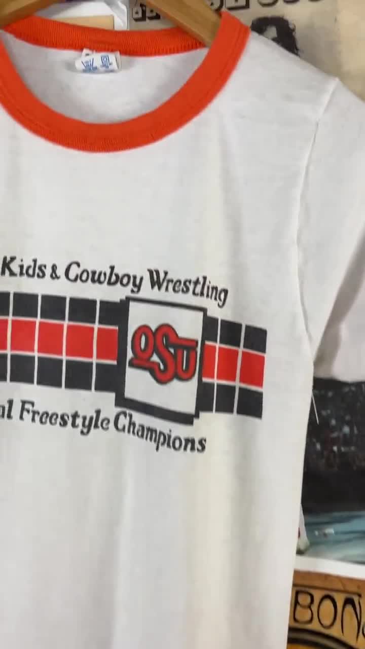 Vintage 70s-80s White Orange OSU Oregon State Sunkist Kids