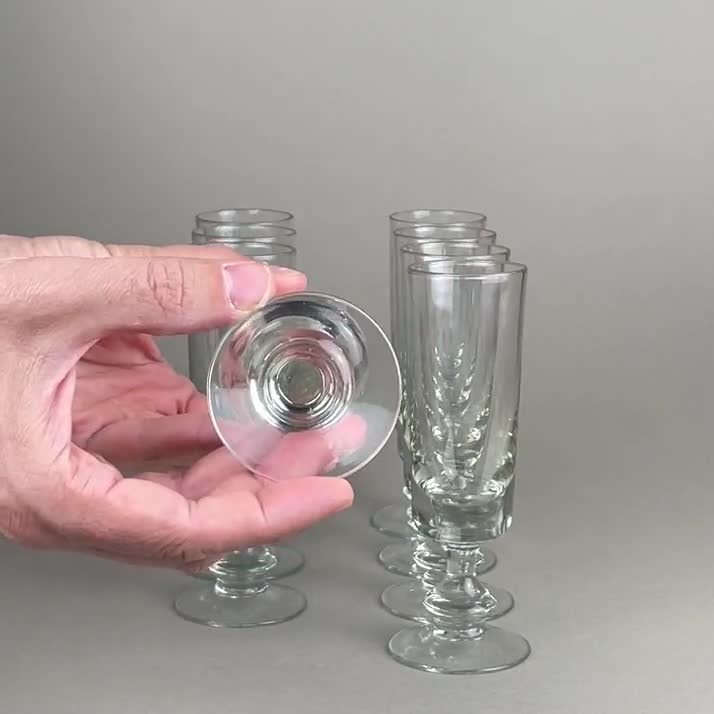 ヴィンテージ フレンチ カクテルグラス – シャンパングラス – ミッド