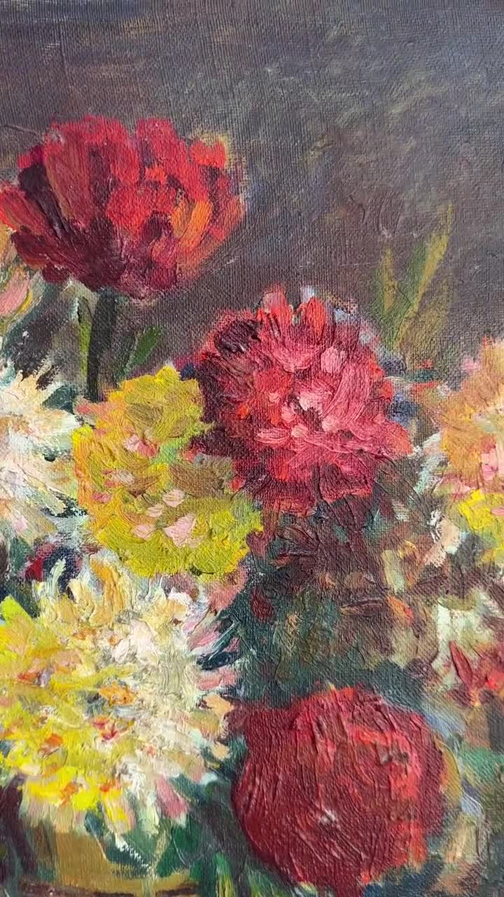 VINTAGE ORIGINAL PAINTING, Oil Painting, Vintage Realism, Modern