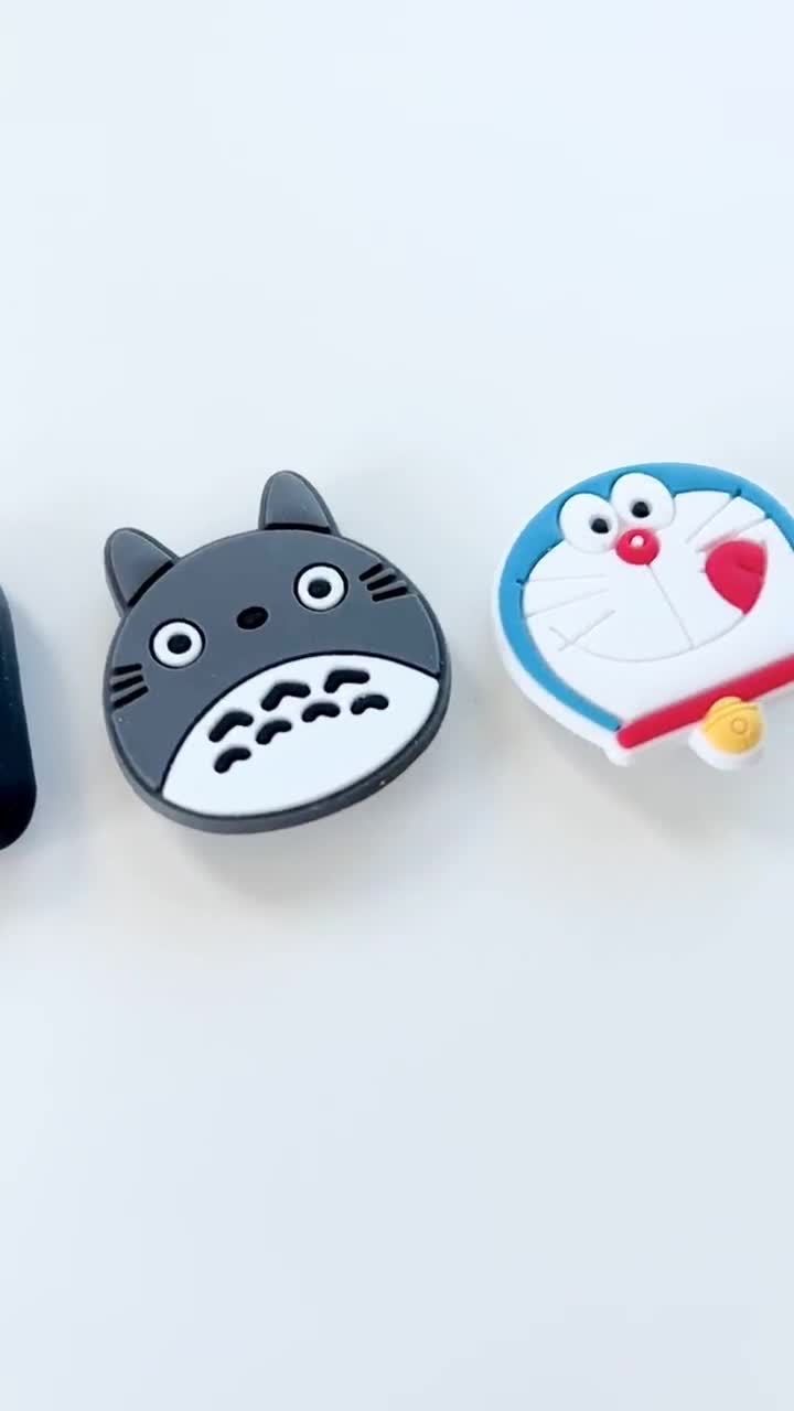 Totoro Shoe Charms for Crocs Shoe Accessories No Face Kirby Doraemon Boba Shoe Charms