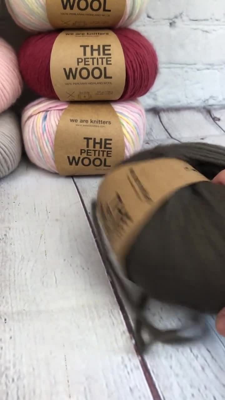 The petite wool yarn cheapest lot