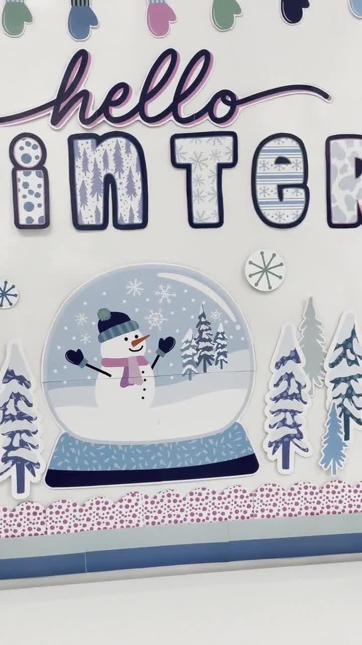 Hello Winter Cards  Scrapbook.com Hello Winter Mini Kit