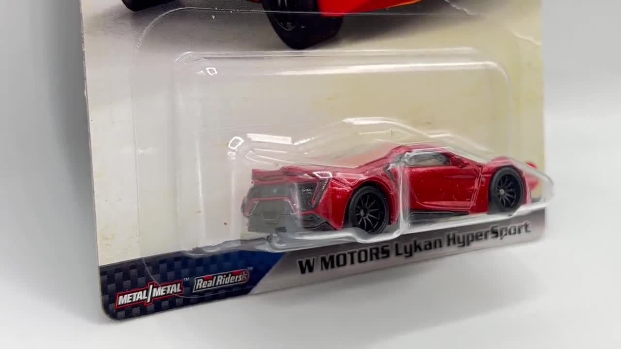 W Motors Lykan Hypersport - Hot Wheels Premium, coche fundido a presión  raro Fast & Furious, modelo de exhibición raro coleccionable, auto rápido  exótico en miniatura