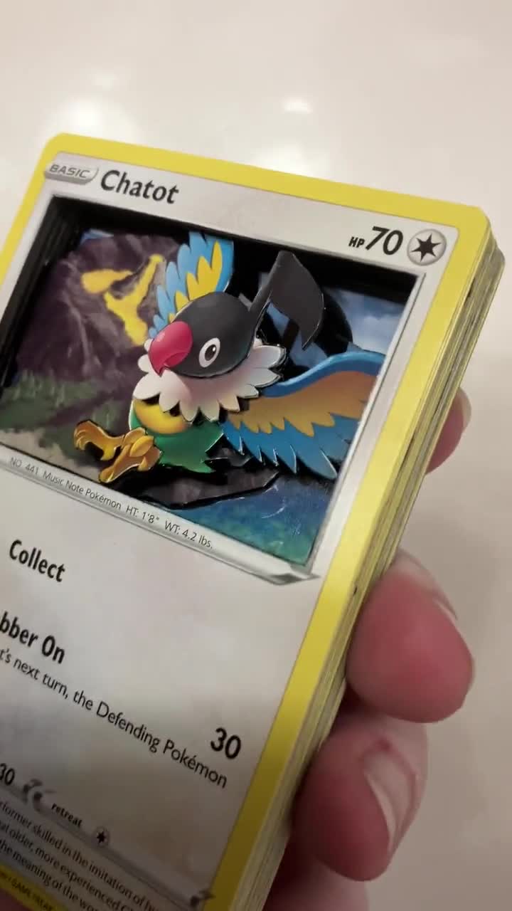pokemon chatot card Chatot - 142/192 - Rebel Clash main image 1