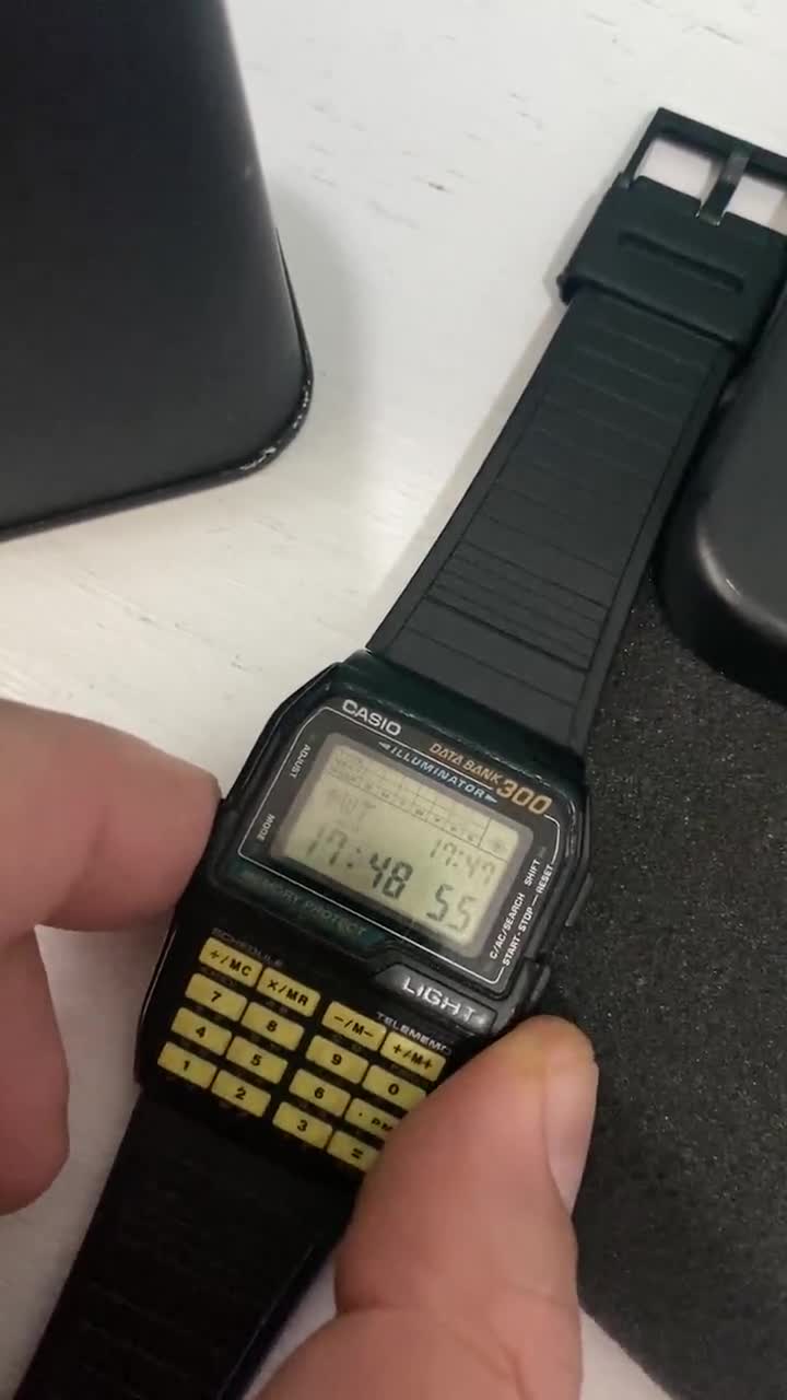 casio tank ヴィンテージ 稼働品 デッドストックoldmoney Vintage Casio Tank 90s Unique - Etsy Israel