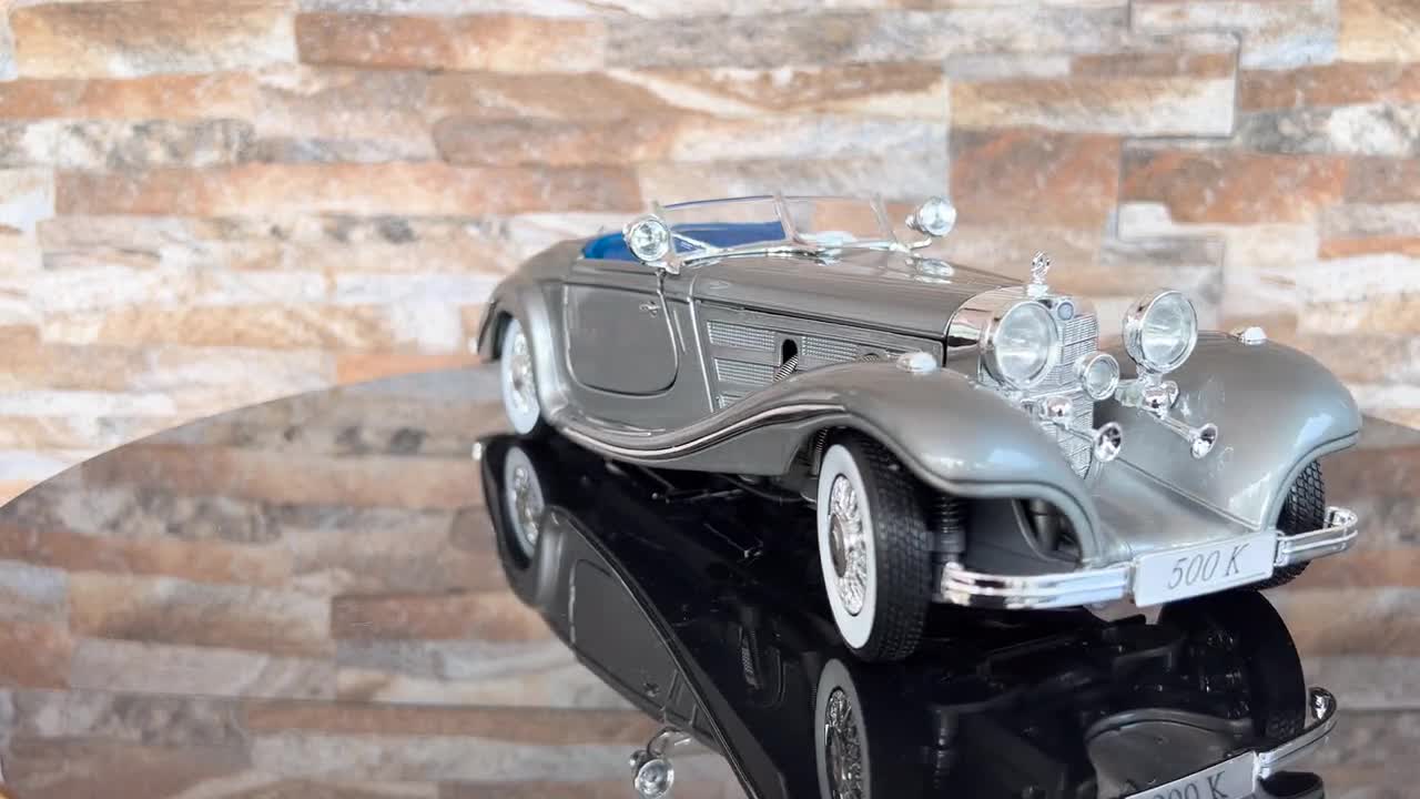 Mercedes Benz 500 K Typ Specialroadster 1936 | Model Car | Diecast