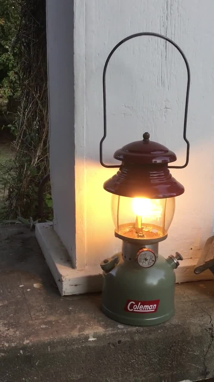Custom Color 200A Single Mantle Coleman Lantern * Rustic
