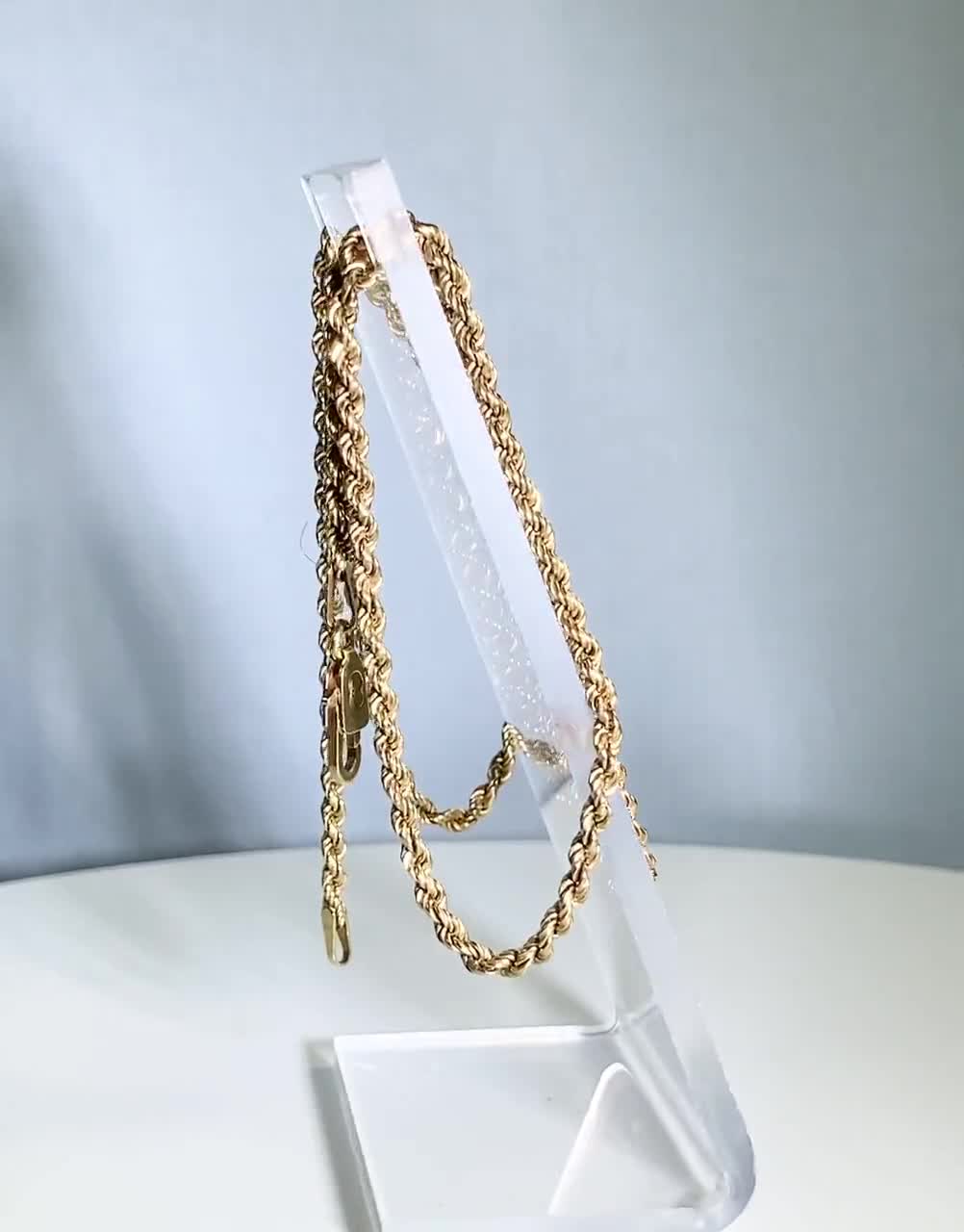 アクセサリー Italy vintage twist chain 2way necklace 18-1/2