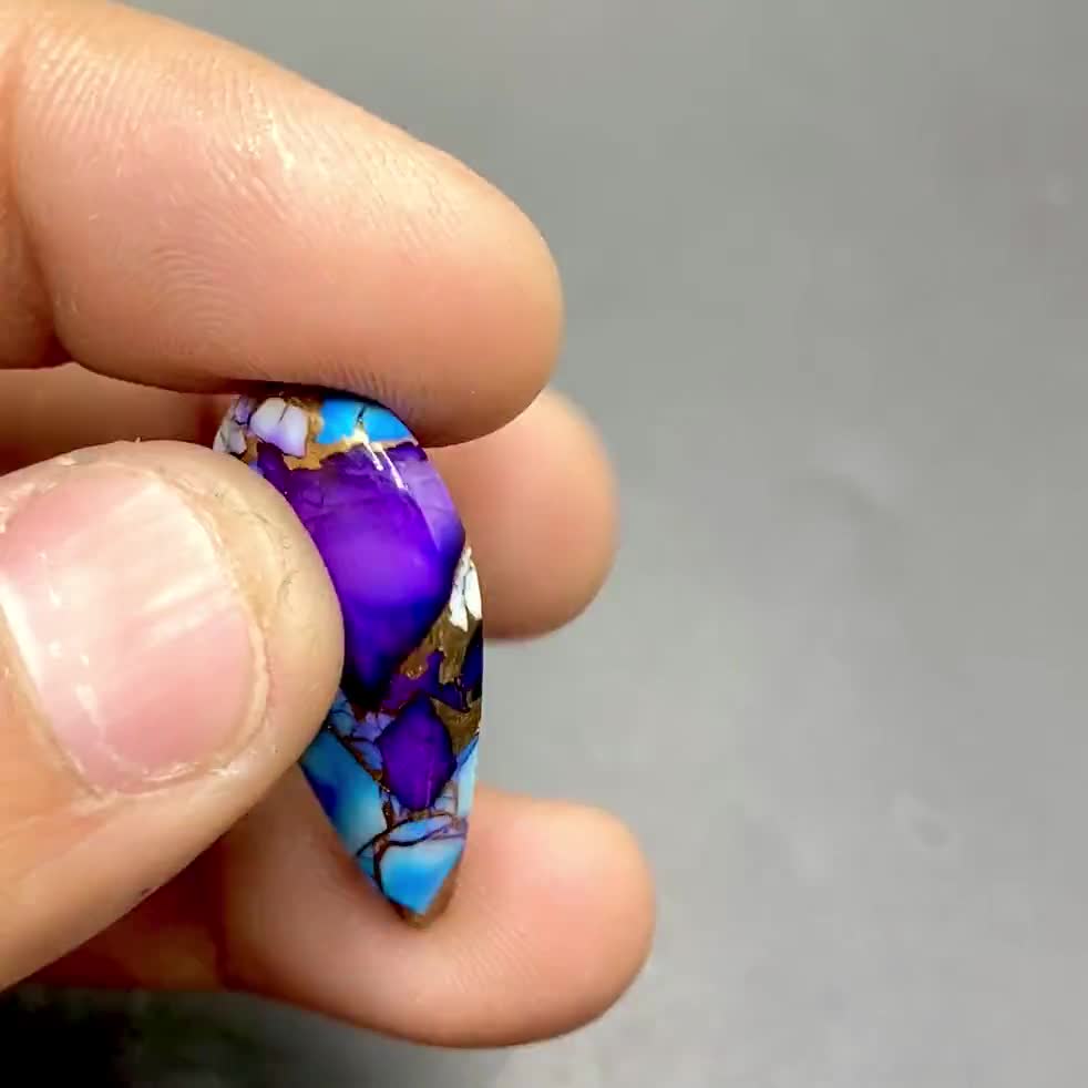 バイオレット アズール ローズ スパイニー オイスター シェル